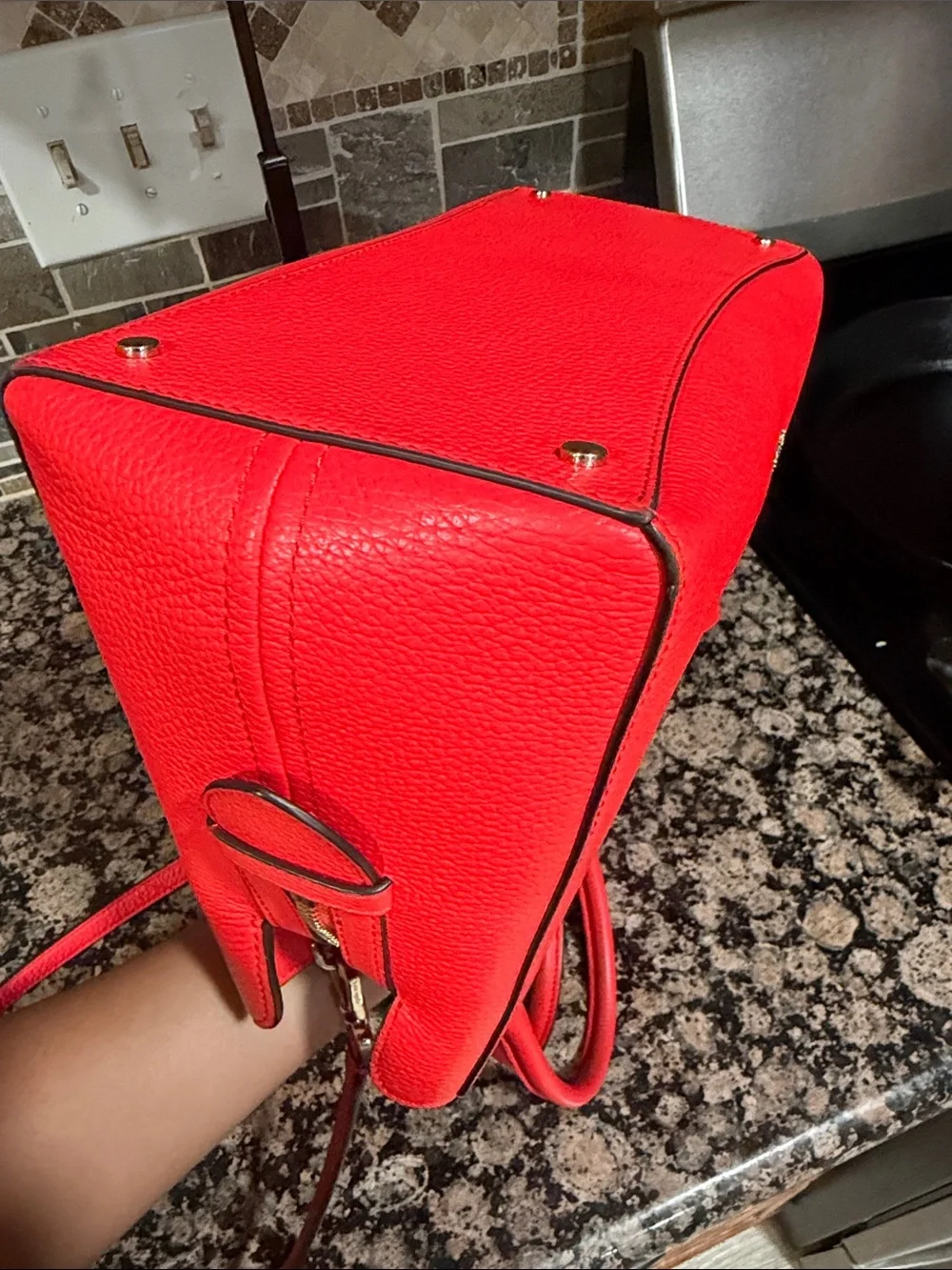 kate spade bright red